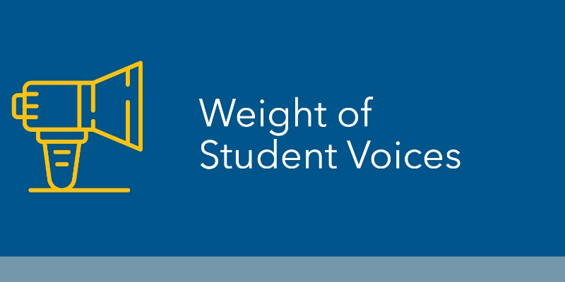 Weight of Student Voices